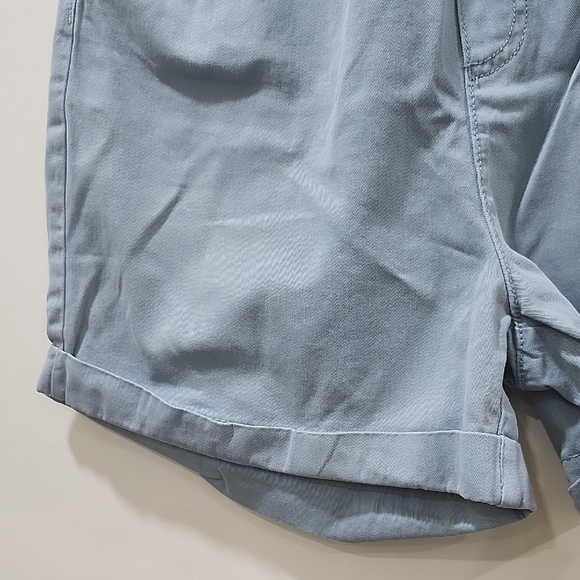 H&M High Waist Blue Summer Shorts - Picture 5 of 10